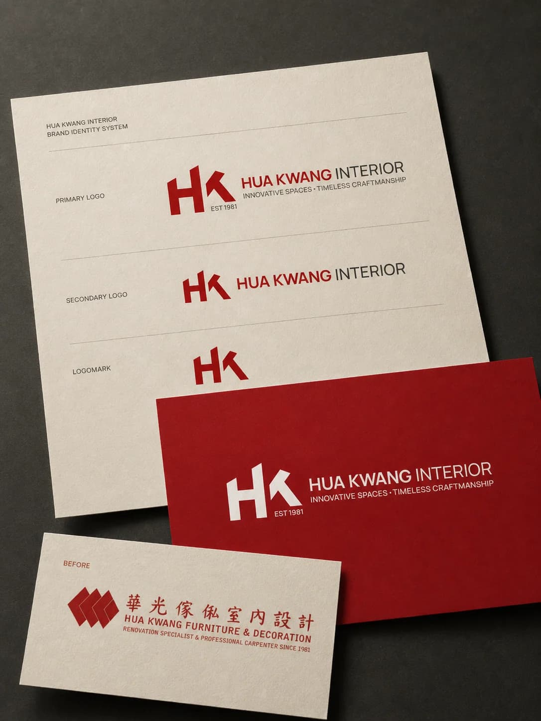 Brand identity project preview