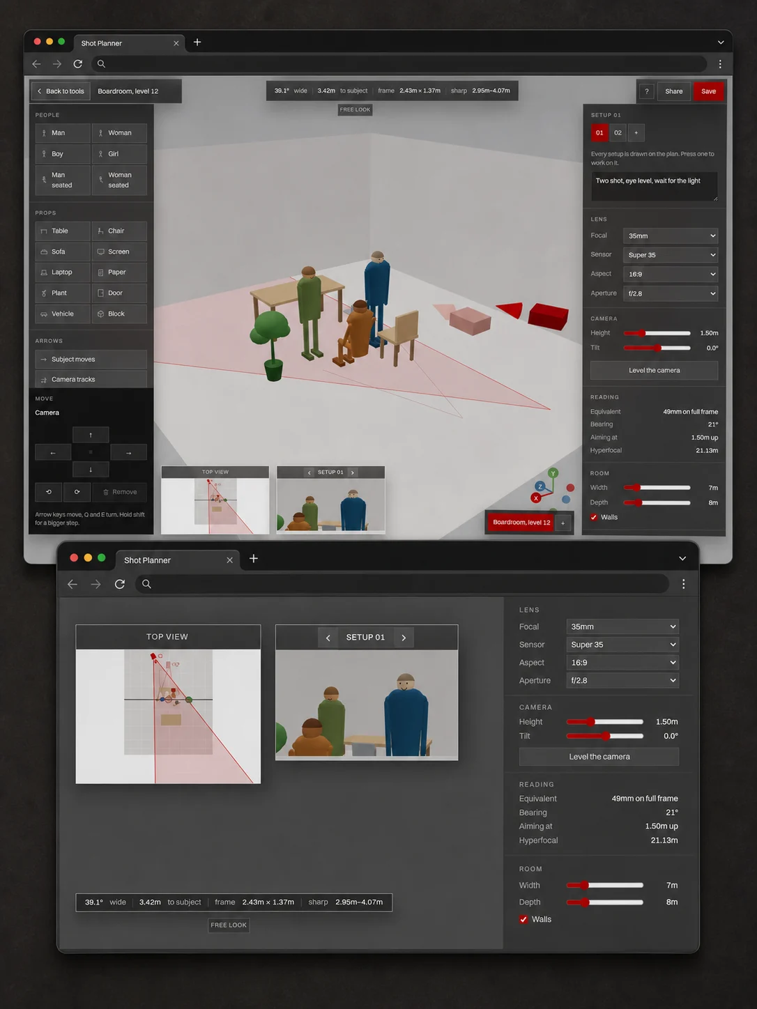 Custom software project preview