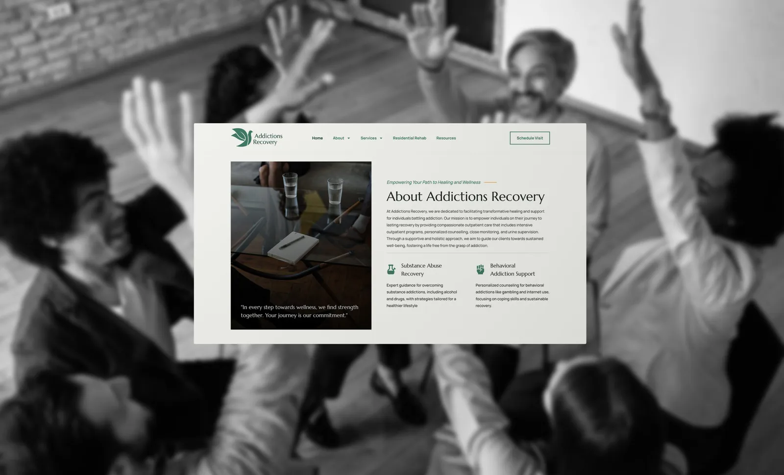 Addictions Recovery, project image 3