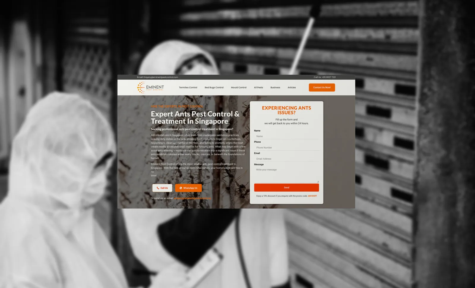 Eminent Pest Control, project image 7