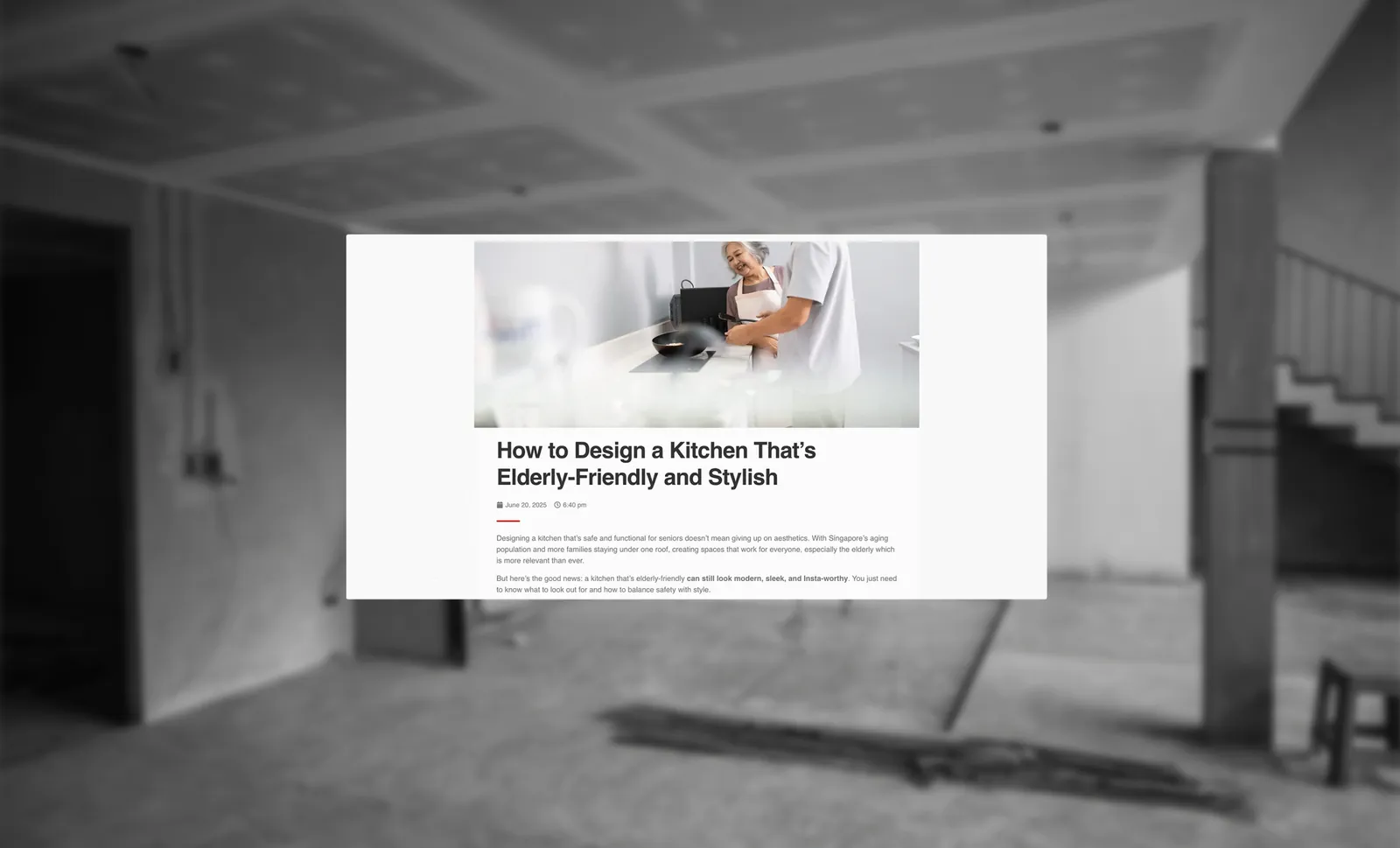 Hua Kwang Interior Website, project image 7