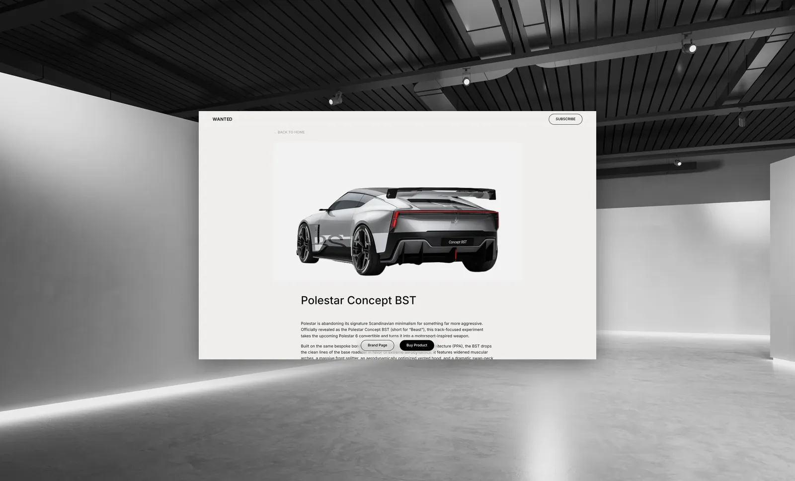 WANTED, project image 2