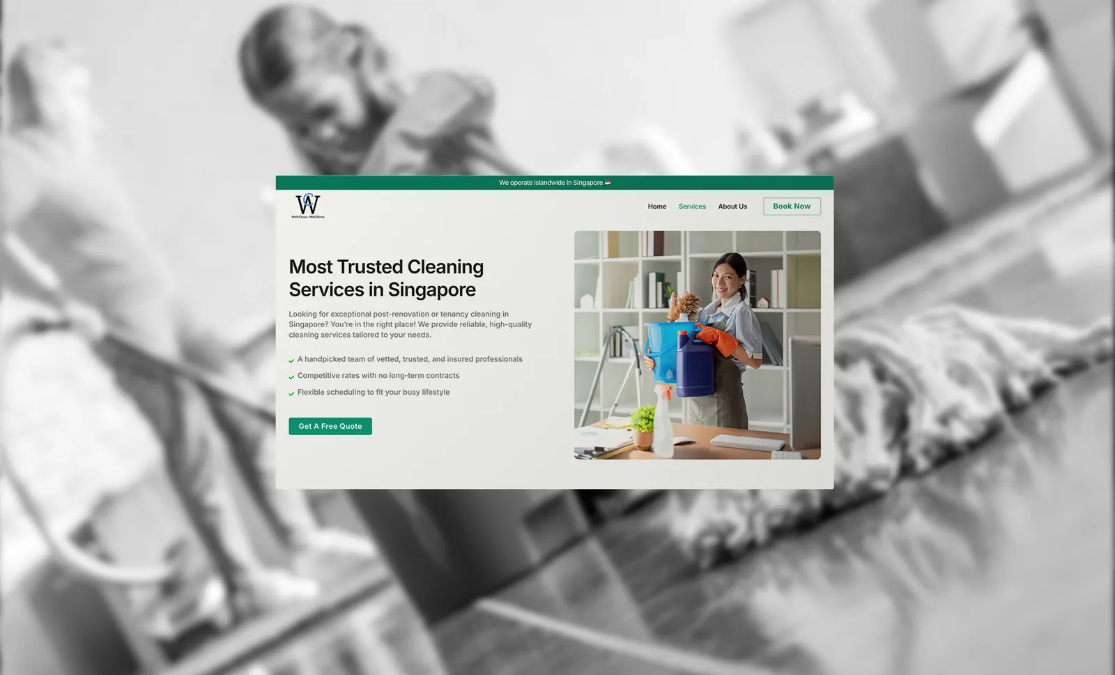 Well Clean Service, project image 4